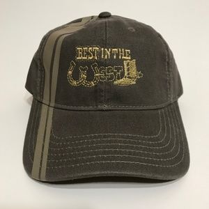 Best in the West Dad Style hat.